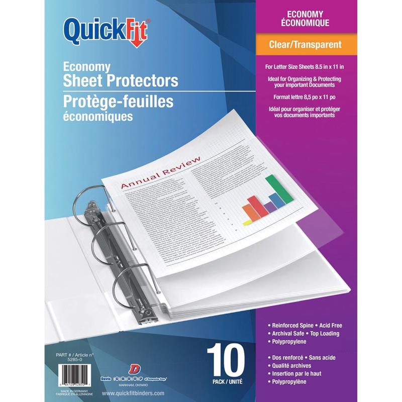 Image Economy Weight Sheet Protectors
