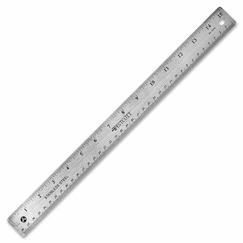 Image Metal Ruler with Cork Backing