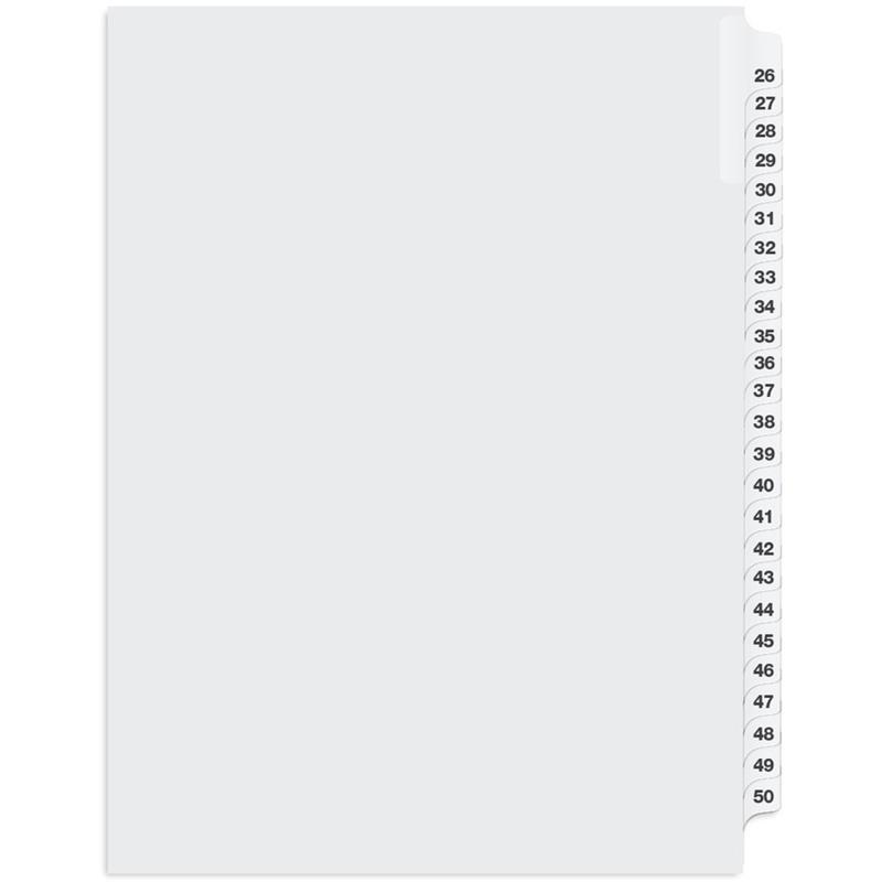 Image Litigation Index Dividers