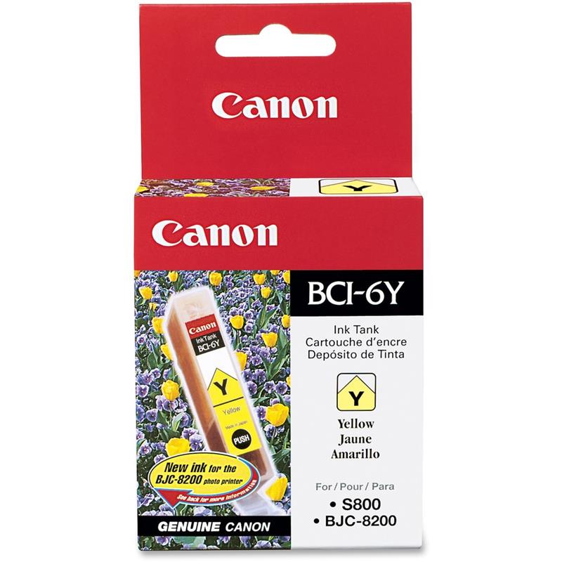 Image Canon 601 cartouche jet d’encre jaune