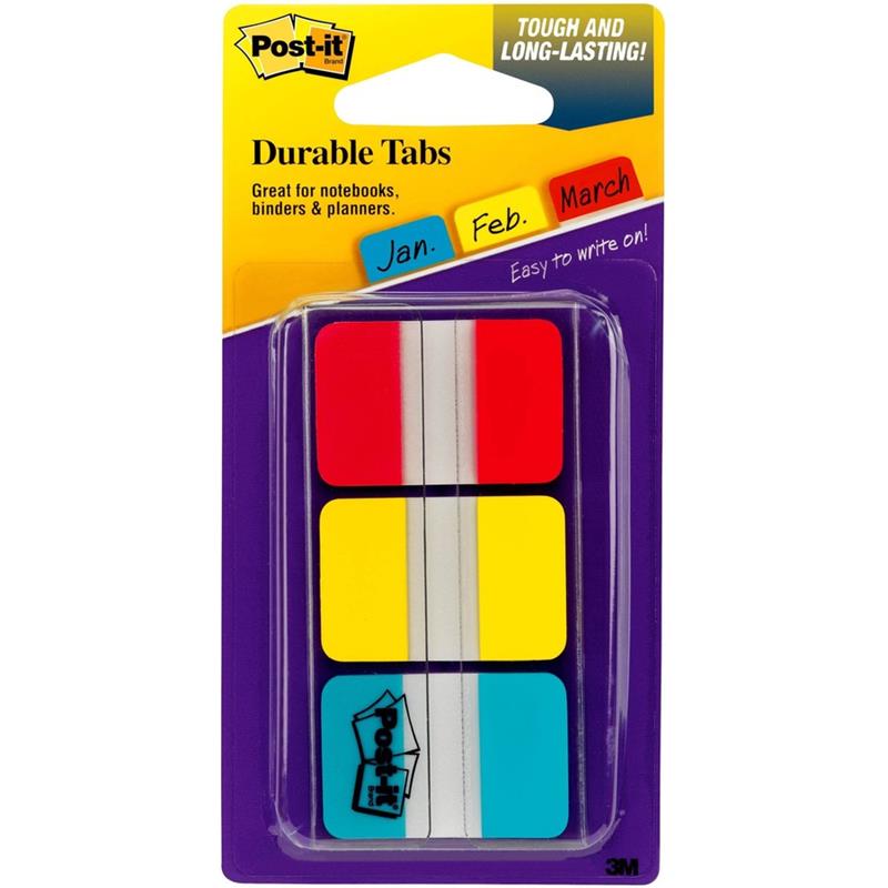 Image Post-it® Durable Index Tabs